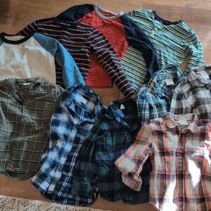 Boys 4 And 4-5 Long Sleeve Clothing Bundle